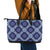 Palaka Hawaiian Quilt Seamless Pattern Leather Tote Bag - Polynesian Pride