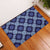 Palaka Hawaiian Quilt Seamless Pattern Rubber Doormat - Polynesian Pride