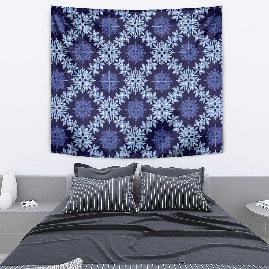 Palaka Hawaiian Quilt Seamless Pattern Tapestry - Polynesian Pride