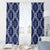 Palaka Hawaiian Quilt Seamless Pattern Window Curtain - Polynesian Pride