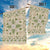 Squares Maile Leaf Garden Flag Beige Palaka Hawaiian Quilt Pattern - Polynesian Pride