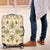 Squares Maile Leaf Luggage Cover Beige Palaka Hawaiian Quilt Pattern - Polynesian Pride
