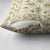 Squares Maile Leaf Pillow Cover Beige Palaka Hawaiian Quilt Pattern - Polynesian Pride
