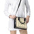 Squares Maile Leaf Shoulder Handbag Beige Palaka Hawaiian Quilt Pattern - Polynesian Pride