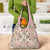Squares Maile Leaf Grocery Bag Pink Palaka Hawaiian Quilt Pattern - Polynesian Pride