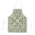 Squares Maile Leaf Apron Turquoise Palaka Hawaiian Quilt Pattern - Polynesian Pride