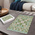 Squares Maile Leaf Puzzle Turquoise Palaka Hawaiian Quilt Pattern - Polynesian Pride