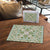 Squares Maile Leaf Puzzle Turquoise Palaka Hawaiian Quilt Pattern - Polynesian Pride