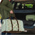 Squares Maile Leaf Travel Bag Turquoise Palaka Hawaiian Quilt Pattern - Polynesian Pride