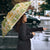 Squares Puakenikeni and Kalo Umbrella Beige Palaka Hawaiian Quilt Pattern - Polynesian Pride