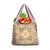 Squares Puakenikeni and Kalo Grocery Bag Pink Palaka Hawaiian Quilt Pattern - Polynesian Pride