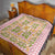 Squares Puakenikeni and Kalo Quilt Pink Palaka Hawaiian Quilt Pattern - Polynesian Pride