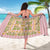 Squares Puakenikeni and Kalo Sarong Pink Palaka Hawaiian Quilt Pattern - Polynesian Pride