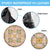 Squares Puakenikeni and Kalo Spare Tire Cover Pink Palaka Hawaiian Quilt Pattern - Polynesian Pride