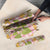 Squares Puakenikeni and Kalo Umbrella Pink Palaka Hawaiian Quilt Pattern - Polynesian Pride