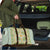 Squares Puakenikeni and Kalo Travel Bag Turquoise Palaka Hawaiian Quilt Pattern - Polynesian Pride