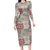 Mele Kalikimaka Hawaii Christmas Family Matching Long Sleeve Bodycon Dress and Hawaiian Shirt Aloha Spirit with Hawaiian Quilt Pattern - Polynesian Pride