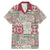 Mele Kalikimaka Hawaii Christmas Family Matching Mermaid Dress and Hawaiian Shirt Aloha Spirit with Hawaiian Quilt Pattern - Polynesian Pride