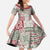 Mele Kalikimaka Hawaii Christmas Family Matching Off The Shoulder Long Sleeve Dress and Hawaiian Shirt Aloha Spirit with Hawaiian Quilt Pattern - Polynesian Pride