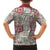 Mele Kalikimaka Hawaii Christmas Family Matching Short Sleeve Bodycon Dress and Hawaiian Shirt Aloha Spirit with Hawaiian Quilt Pattern - Polynesian Pride