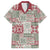 Mele Kalikimaka Hawaii Christmas Family Matching Short Sleeve Bodycon Dress and Hawaiian Shirt Aloha Spirit with Hawaiian Quilt Pattern - Polynesian Pride