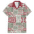 Mele Kalikimaka Hawaii Christmas Hawaiian Shirt Aloha Spirit with Hawaiian Quilt Pattern - Polynesian Pride