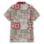 Mele Kalikimaka Hawaii Christmas Hawaiian Shirt Aloha Spirit with Hawaiian Quilt Pattern - Polynesian Pride
