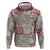 Mele Kalikimaka Hawaii Christmas Hoodie Aloha Spirit with Hawaiian Quilt Pattern - Polynesian Pride