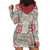 Mele Kalikimaka Hawaii Christmas Hoodie Dress Aloha Spirit with Hawaiian Quilt Pattern - Polynesian Pride
