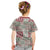 Mele Kalikimaka Hawaii Christmas Kid T Shirt Aloha Spirit with Hawaiian Quilt Pattern - Polynesian Pride