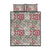 Mele Kalikimaka Hawaii Christmas Quilt Bed Set Aloha Spirit with Hawaiian Quilt Pattern - Polynesian Pride