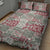 Mele Kalikimaka Hawaii Christmas Quilt Bed Set Aloha Spirit with Hawaiian Quilt Pattern - Polynesian Pride