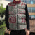 Mele Kalikimaka Hawaii Christmas Sleeveless Puffer Jacket Aloha Spirit with Hawaiian Quilt Pattern - Polynesian Pride