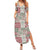 Mele Kalikimaka Hawaii Christmas Summer Maxi Dress Aloha Spirit with Hawaiian Quilt Pattern - Polynesian Pride
