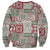 Mele Kalikimaka Hawaii Christmas Sweatshirt Aloha Spirit with Hawaiian Quilt Pattern - Polynesian Pride