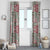 Mele Kalikimaka Hawaii Christmas Window Curtain Aloha Spirit with Hawaiian Quilt Pattern - Polynesian Pride