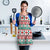 Mele Kalikimaka Hawaii Christmas Apron Hawaiian Quilt Pattern Style - Polynesian Pride