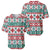 Mele Kalikimaka Hawaii Christmas Baseball Jersey Hawaiian Quilt Pattern Style - Polynesian Pride