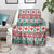 Mele Kalikimaka Hawaii Christmas Blanket Hawaiian Quilt Pattern Style - Polynesian Pride