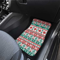 Mele Kalikimaka Hawaii Christmas Car Mats Hawaiian Quilt Pattern Style - Polynesian Pride