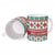 Mele Kalikimaka Hawaii Christmas Ceramic Mug Hawaiian Quilt Pattern Style - Polynesian Pride