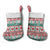 Mele Kalikimaka Hawaii Christmas Stocking Hawaiian Quilt Pattern Style - Polynesian Pride