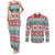 Mele Kalikimaka Hawaii Christmas Couples Matching Tank Maxi Dress and Long Sleeve Button Shirt Hawaiian Quilt Pattern Style - Polynesian Pride