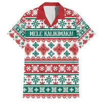 Mele Kalikimaka Hawaii Christmas Family Matching Long Sleeve Bodycon Dress and Hawaiian Shirt Hawaiian Quilt Pattern Style - Polynesian Pride
