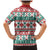 Mele Kalikimaka Hawaii Christmas Family Matching Mermaid Dress and Hawaiian Shirt Hawaiian Quilt Pattern Style - Polynesian Pride