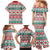 Mele Kalikimaka Hawaii Christmas Family Matching Mermaid Dress and Hawaiian Shirt Hawaiian Quilt Pattern Style - Polynesian Pride