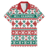 Mele Kalikimaka Hawaii Christmas Family Matching Mermaid Dress and Hawaiian Shirt Hawaiian Quilt Pattern Style - Polynesian Pride