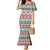 Mele Kalikimaka Hawaii Christmas Family Matching Mermaid Dress and Hawaiian Shirt Hawaiian Quilt Pattern Style - Polynesian Pride