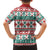 Mele Kalikimaka Hawaii Christmas Family Matching Off The Shoulder Long Sleeve Dress and Hawaiian Shirt Hawaiian Quilt Pattern Style - Polynesian Pride