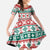 Mele Kalikimaka Hawaii Christmas Family Matching Off The Shoulder Long Sleeve Dress and Hawaiian Shirt Hawaiian Quilt Pattern Style - Polynesian Pride